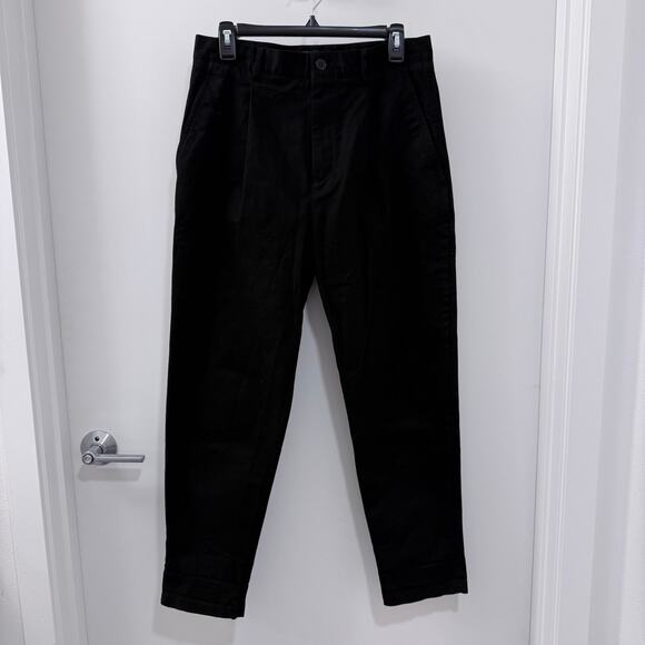 COS Minimalist Pleated Trousers Black 30 - Picture 1 of 7